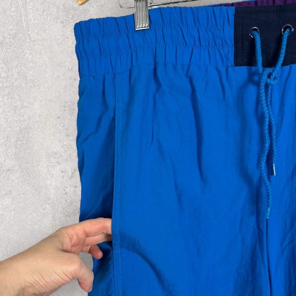 Vintage Northern Spirt Nylon Windbreaker Pants Size Medium Elastic Waist 80s 90s - Picture 5 of 12